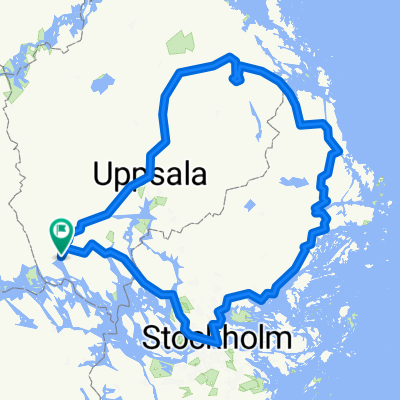 a loop, Enköping - Roslagen - Sthlm