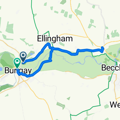 Pirnhow Street, Bungay to Nethergate Street, Bungay