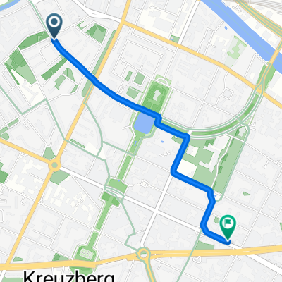 Annenstraße, Berlin nach Oranienstraße, Berlin