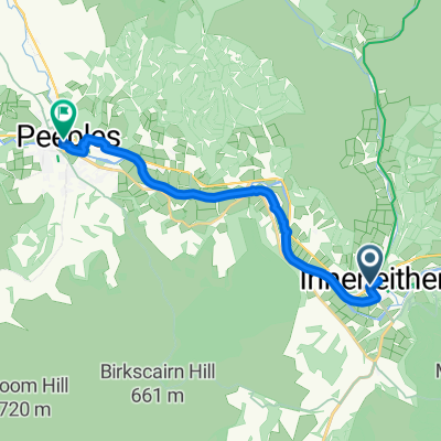 Peebles Road, Innerleithen to High Street, Peebles