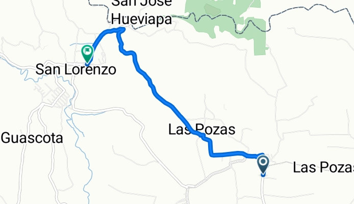 ruta San Lorenzo