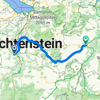 Von Buchs (Sankt Gallen) bis Landeck