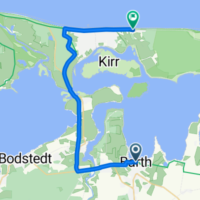 Fischerstraße, Barth nach Straminke, Zingst