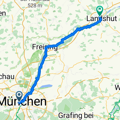 Von München bis Landshut