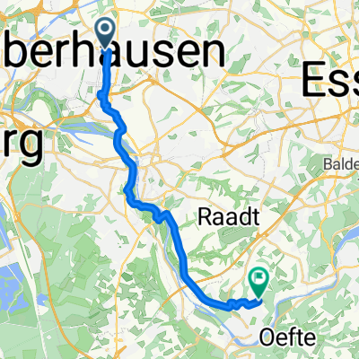 Christian-Steger-Straße, Oberhausen nach Rheinstraße, Essen