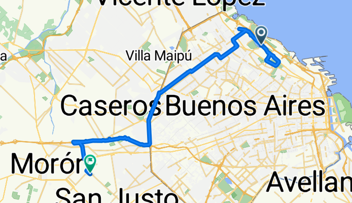 Route to General Ocampo, La Matanza