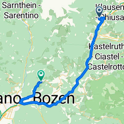 Franz-von-Defregger-Gasse, Villanders nach Dorf, Ritten