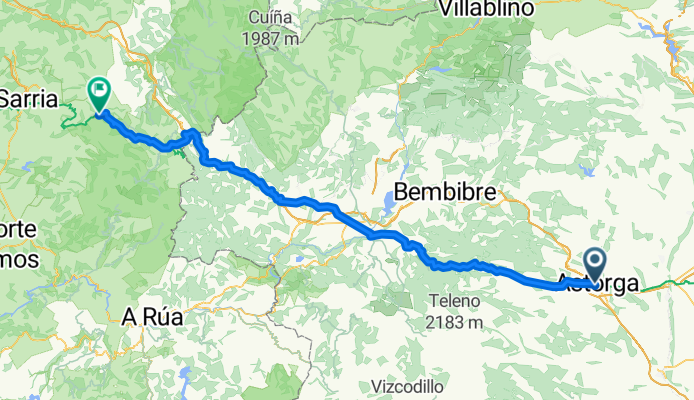 SDC ASTORGA-TRIA 131 km 3234 - 3450