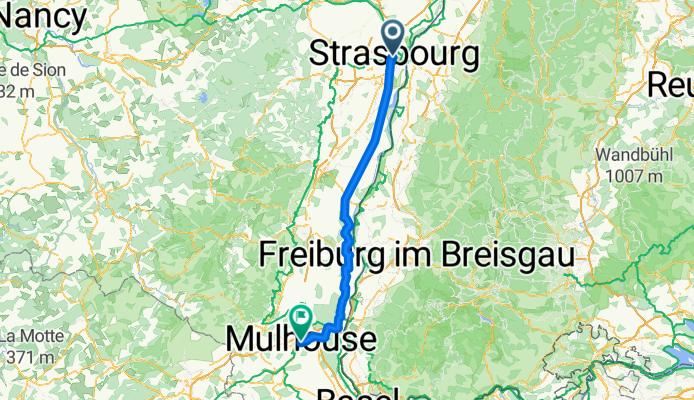 Strasbourg to Mulhouse