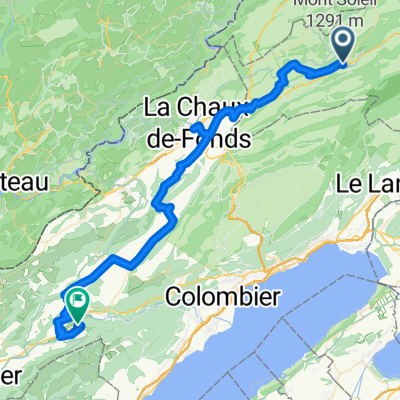 Swisstopo Route