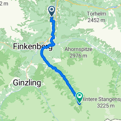 Dorf, Schwendau nach Stillup, Mayrhofen