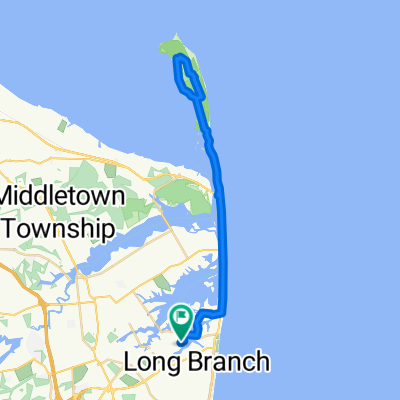 Ausable Ave, Oceanport to Ausable Ave, Oceanport