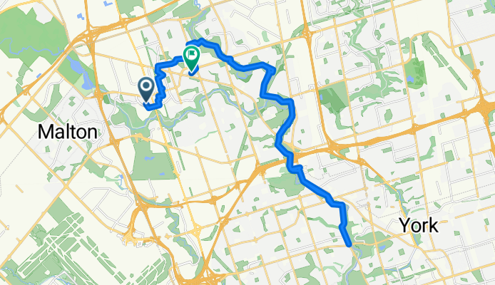 Woodsview Avenue 6, Toronto to Albion Road 1530, Toronto