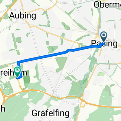 Josef-Felder-Straße, München nach Jakob-Baumann-Straße, München