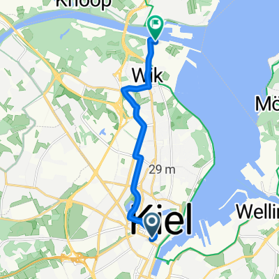 Lange Reihe, Kiel nach Am Kiel-Kanal, Kiel