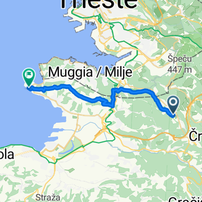 From Osp to Debeli rtič