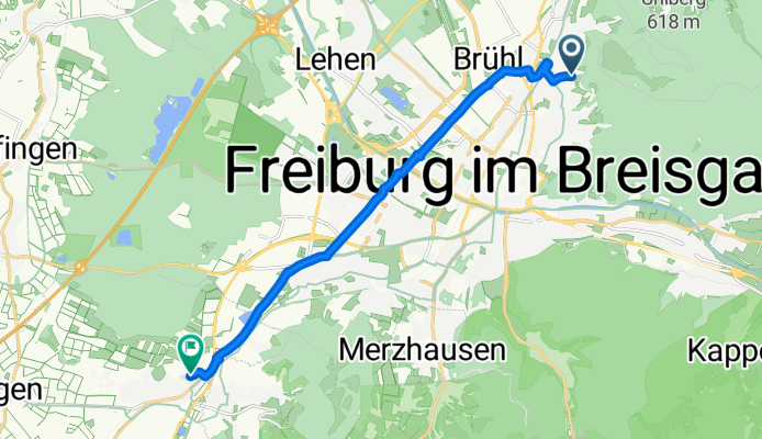 Sonnhalde nach Im Eck