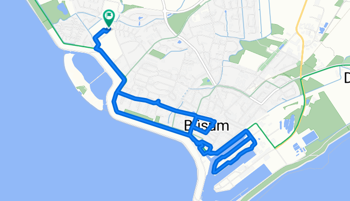 Dithmarscher Straße, Büsum nach Dithmarscher Straße, Büsum