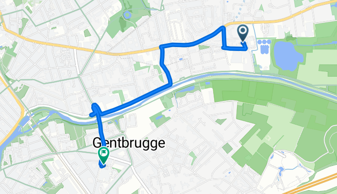 Panhuisstraat, Destelbergen naar Kliniekstraat, Gent