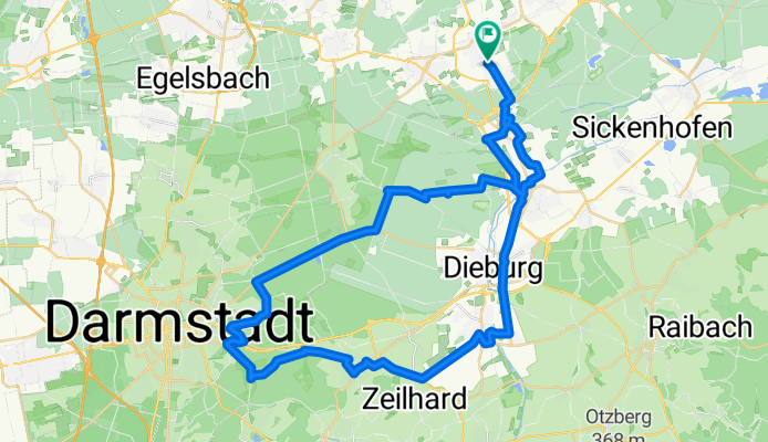 Darmstadt Fischteiche - Oberfeld