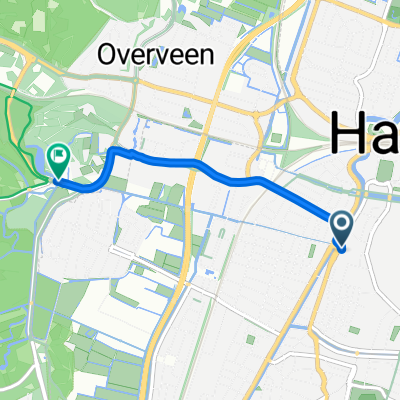 Raaks, Haarlem nach Overveen