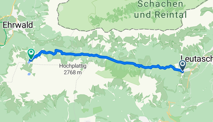 von Leutasch zum Seebensee