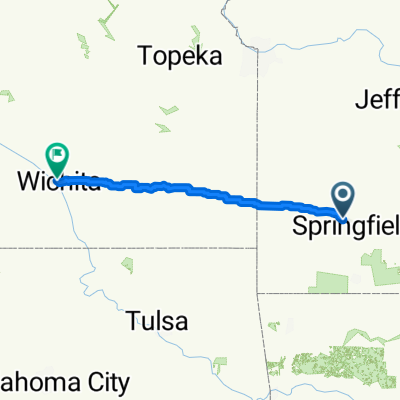 W Jackson St, Willard to N Clarence Ave, Wichita