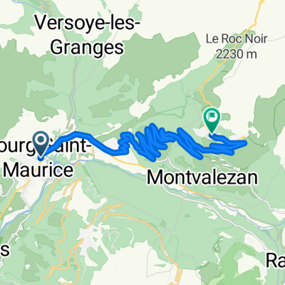 BOUR ST MAURICE _ LA ROSIERE