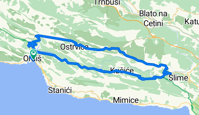 Omiš Round 44 km