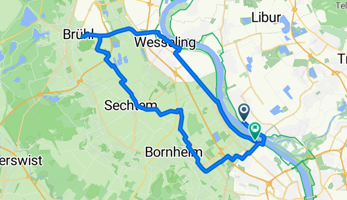Auf dem Senkel nach Auenweg
