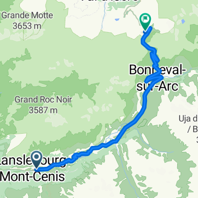 LANSLEBOURG _ COL DE L ISERAN