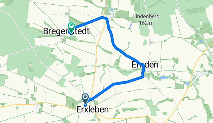 Christoph-Mühlenberg-Straße, Erxleben nach Graube, Erxleben