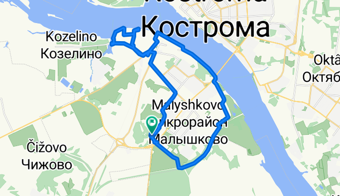 Заволжский, Кострома до Заволжский, Кострома