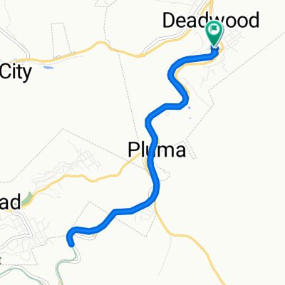Sherman St, Deadwood to Sherman St, Deadwood
