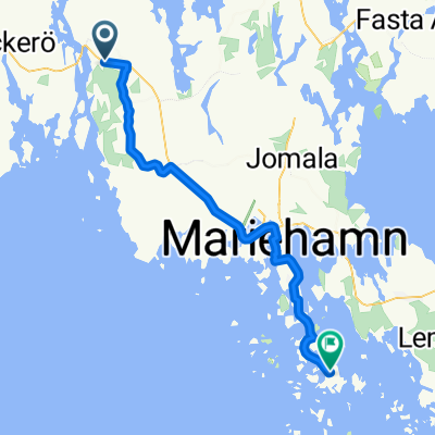 Mörbyvägen nach Norråkersvägen