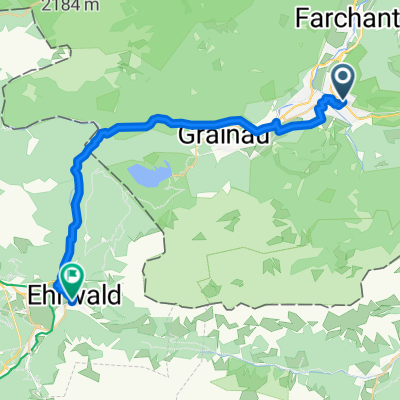 Ludwigstraße, Garmisch-Partenkirchen nach Florentin-Wehner-Weg, Ehrwald