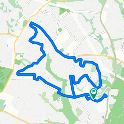 Inverness Ridge Rd, Potomac to Inverness Ridge Rd, Potomac