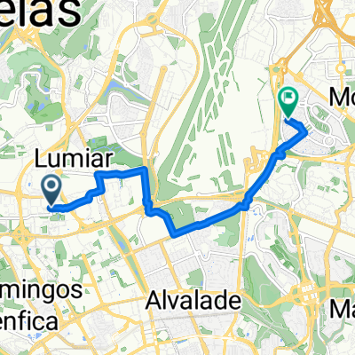 De Rua Professor Delfim Santos 9O a Rua