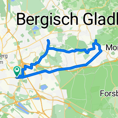 Runde über Bensberger Baugrube