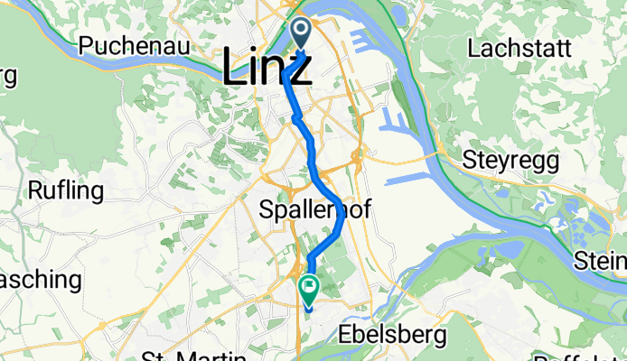 Route zu Schörgenhubbad