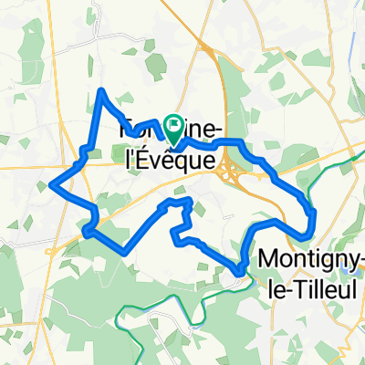 Route in Fontaine-l'Évêque