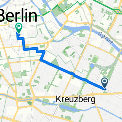 Mariannenstraße, Berlin nach Taubenstraße, Berlin