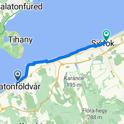 Somogyi Béla utca, Balatonföldvár - Táncsics Mihály utca, Siófok