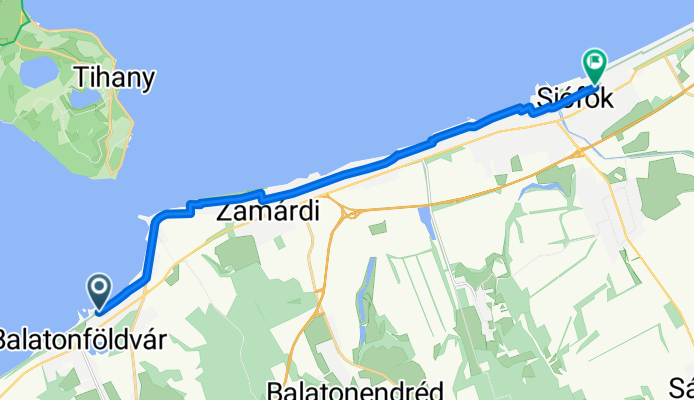 Somogyi Béla utca, Balatonföldvár - Táncsics Mihály utca, Siófok