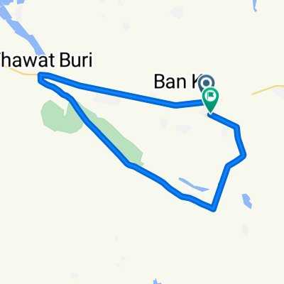 Route in Amphoe Thung Khao Luang