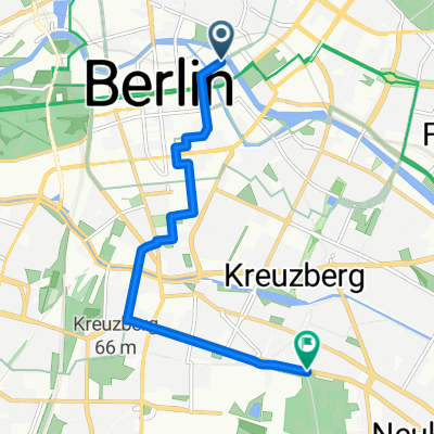 Bodestraße, Berlino a Hasenheide, Berlino