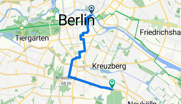 Bodestraße, Berlino a Hasenheide, Berlino