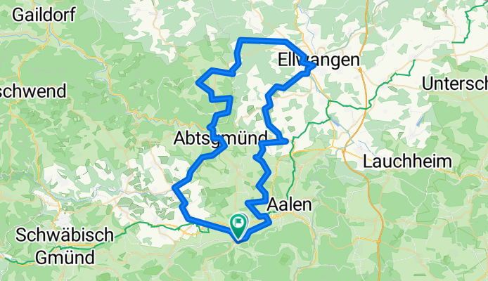 Route in Essingen