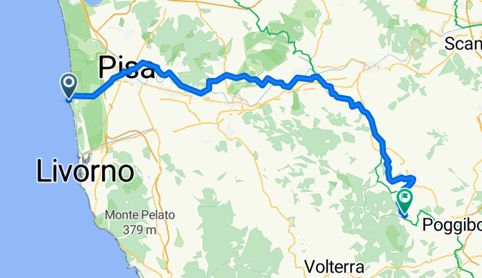 Via della Repubblica Pisana to Strada Provinciale