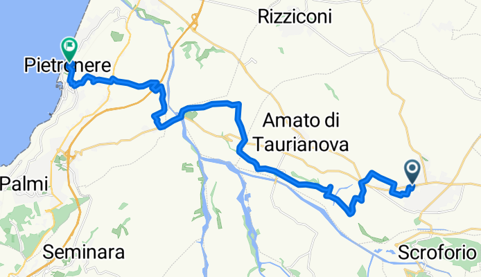 Da Via Circonvallazione Nord a Via Domenico Topa